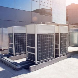 Commercial outdoor air conditioning units
